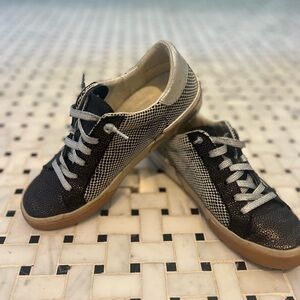 Stylish Black Silver Dolce Vita Zina Sneakers